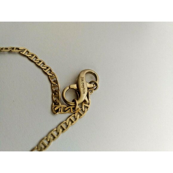 Vintage Signed Lia Sophia Necklaces (Lot of two) Beautiful Gold tone - Picture 5 of 12